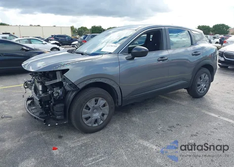 2025 Nissan Kicks S Fwd из США, поврежденный, VIN 3N8AP6BA3SL381748